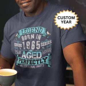 60th Birthday Gift for Men, 60th Birthday Shirt, Born in 1965 Birthday Shirt, Birthday Gift for 60th Birthday, 1965 Tshirt, Grandpa Birthday
