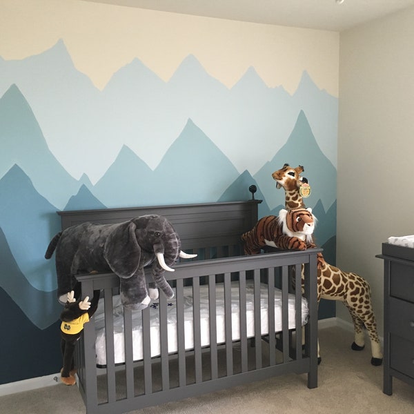 Baby Boy Nursery or Kids Room Paint Palette