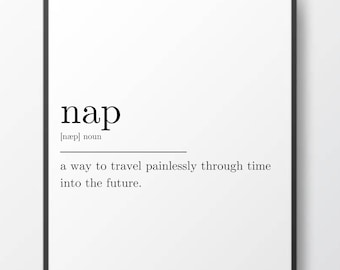 Nap Definition Print