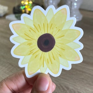 SUNFLOWER Vinyl Waterproof Sticker