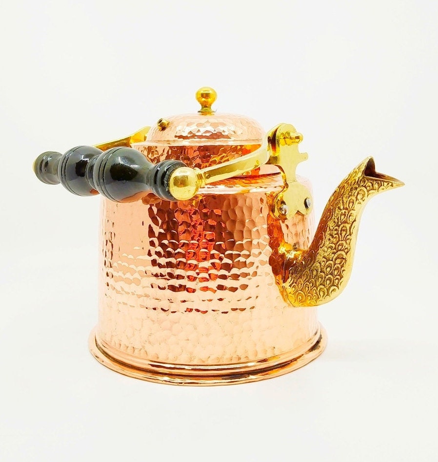 Copper Pot for Teacopper Kettle Potcopper Teapot Etsy