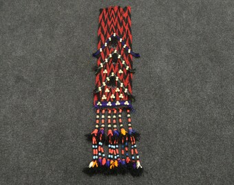 Tassel, 37" x 7" inch, Segusha,Vintage Uzbek Tassel,Tent Decor, Old Tassel,Vintage Wall Hanging,Ethnic Tassel