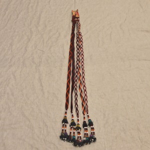 51&quot; x 3&quot; Vintage Uzbek Tassel ,Tent decor ,Wall Hanging Tassel