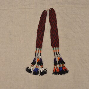26&quot; x 3&quot; Tassel, Vintage Tent Decor, Old Tassel,Ethnic Accessory,wall hanging