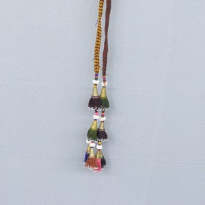 45&quot; inches, Tassel, Vintage Tent Decor, Old Tassel,Ethnic Accessory,wall hanging