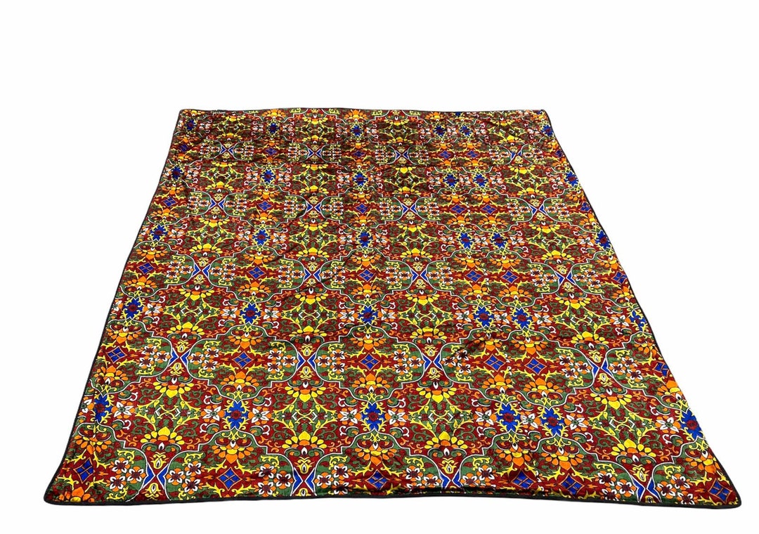 Vintage Velvet Wall Tapestry,6.9x6.1 Ft, Vintage Velvet Rug, Wall