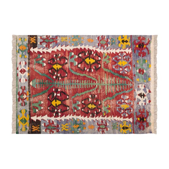 90×126 Vintage Turkish rug オールドキリム