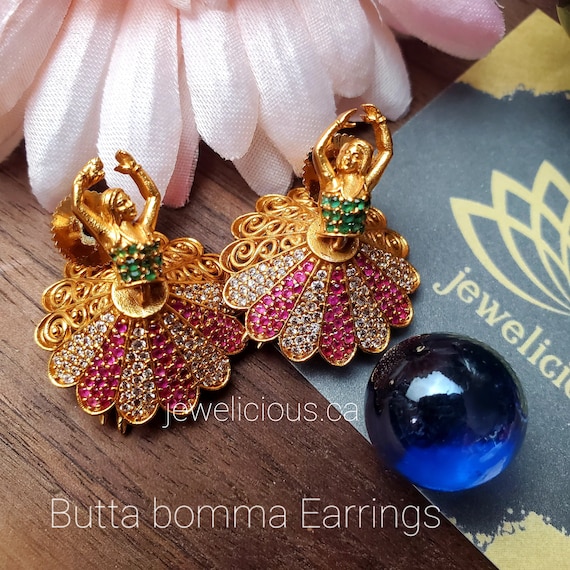 Butta bomma earrings online shopping deals