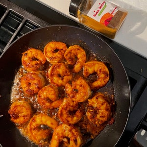 Auténtica especia nigeriana Suya: condimento para parrilla para diversos tipos de mariscos y filetes