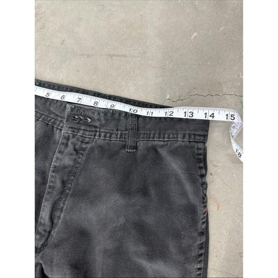 AWESOME Vintage 1970s Faded Glory Black Denim Fla… - image 8