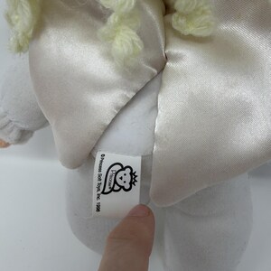 Vintage 1998 Angel Girl Plush Curly Hair Angel Stuffed Toy Princess Soft Toys image 6