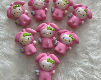 Vintage 2003 Sanrio Hello Kitty Pink Bunny lichtslingerhoezen - bundel van 8