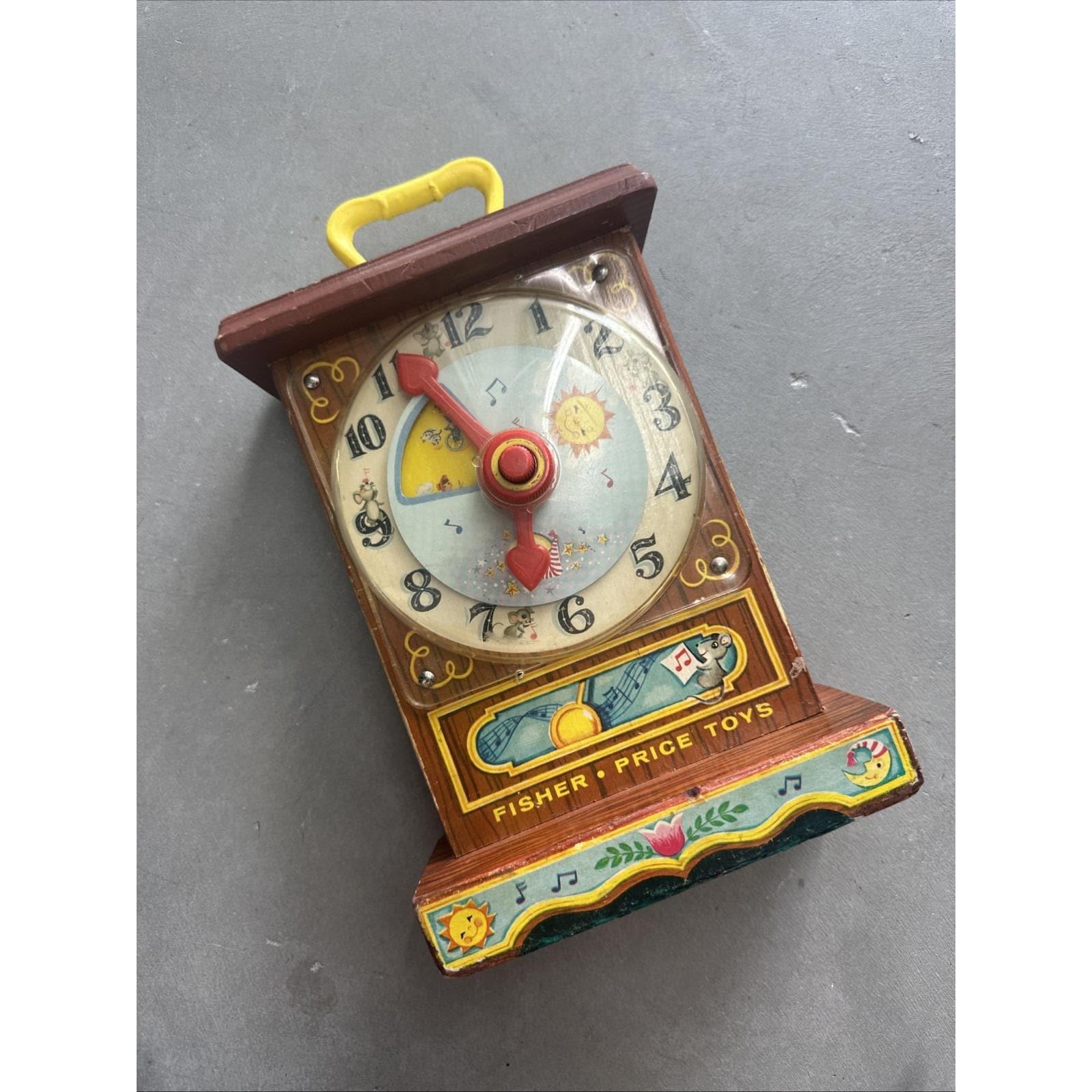 Fisher price teaching clock - Etsy 日本