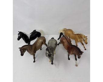 Vintage Breyer Horse Bundle Lot Of 5 Horses - Horse Figurines Model Horse  7"