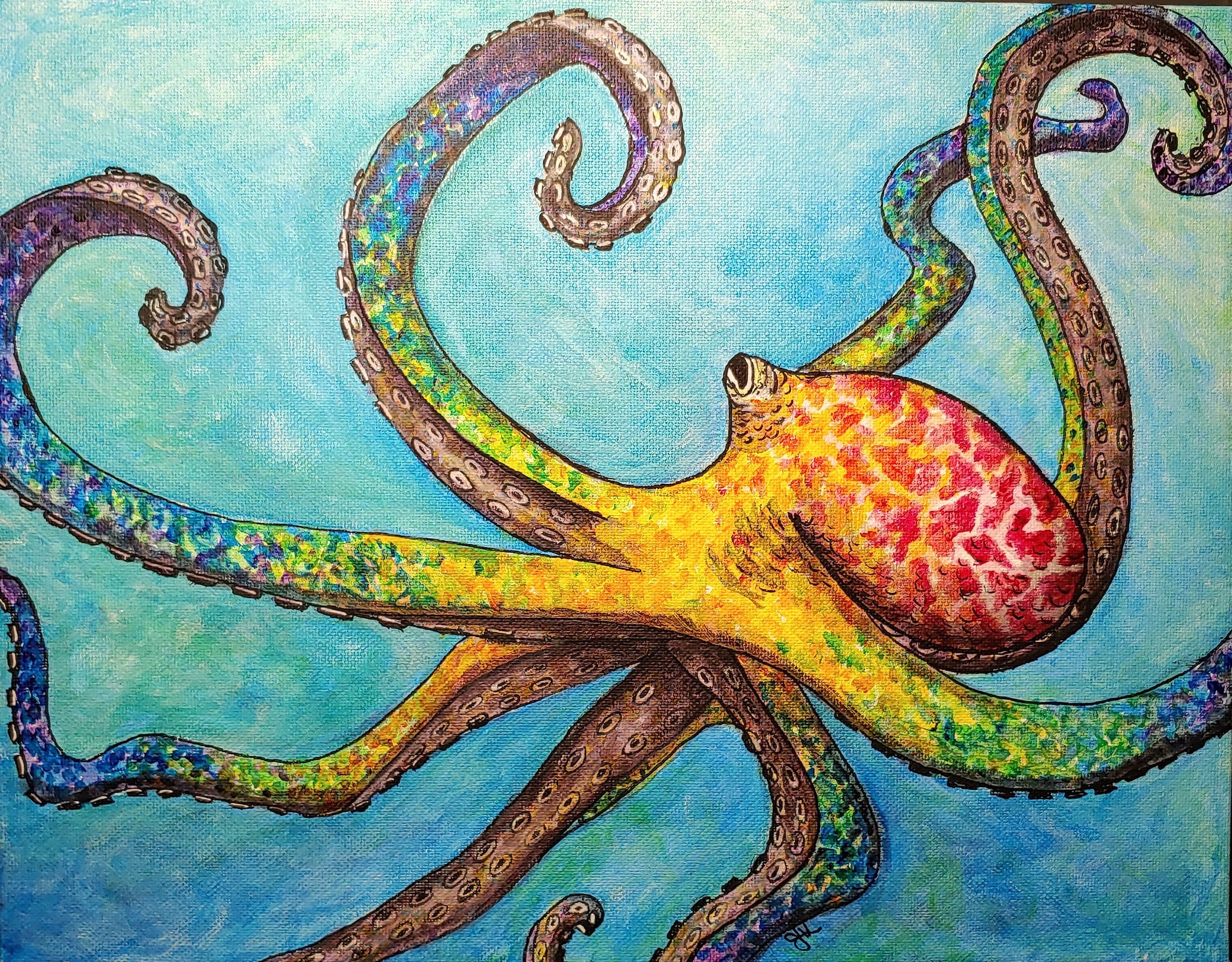 octopus art octopus art