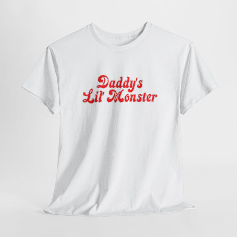 Harley Quinn Daddy's Little Monster Superhero Bad Girl Unisex Heavy