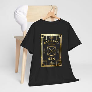Ginebra de Qui-Gon / Fan de Star Wars / Regalo divertido de licores / Bebida Jedi / Camiseta unisex