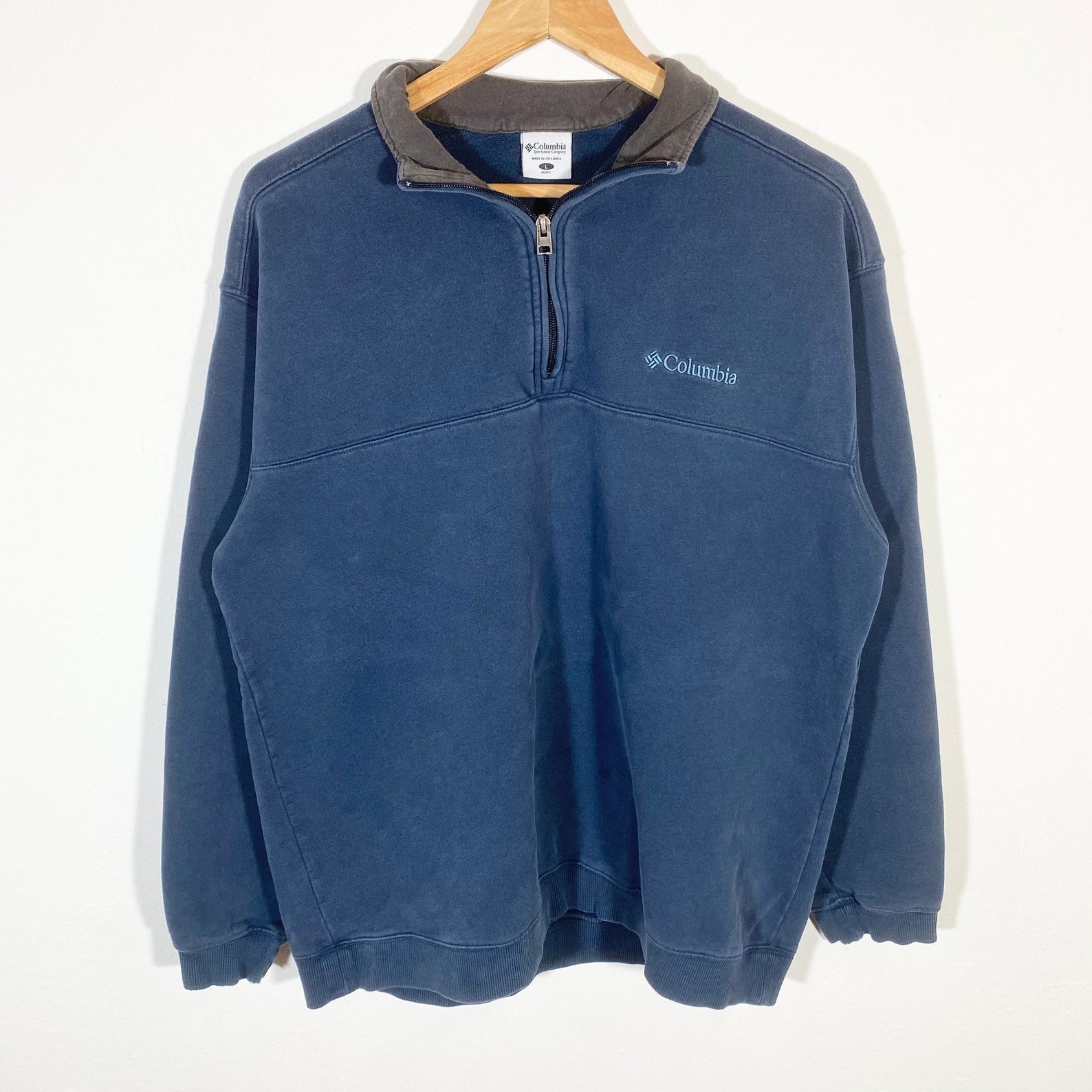 90s Columbia Sweatshirt / Columbia Pullover / Columbia Sweater | Etsy