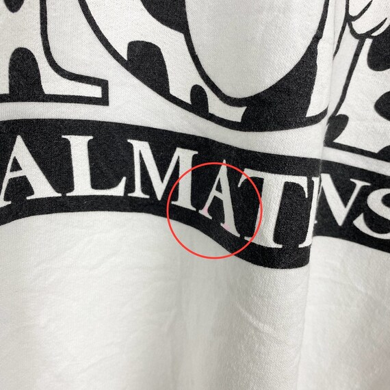 90s Disney 101 Dalmatians Crewneck Sweatshirt Pri… - image 8