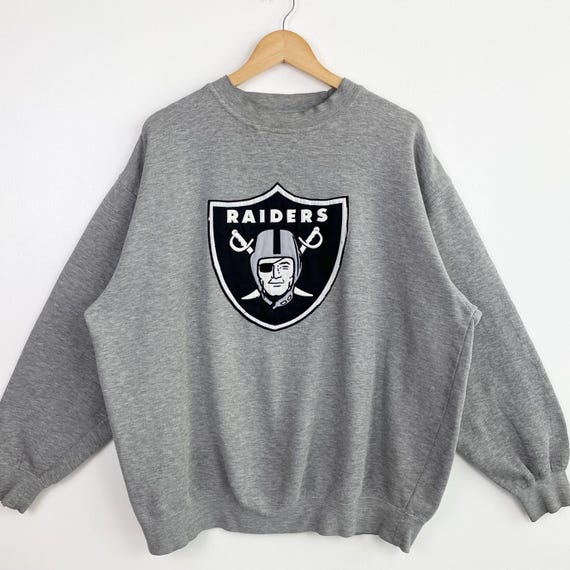 Vintage NFL Las Vegas 'raiders' Crewneck Sweatshirt Embroidery
