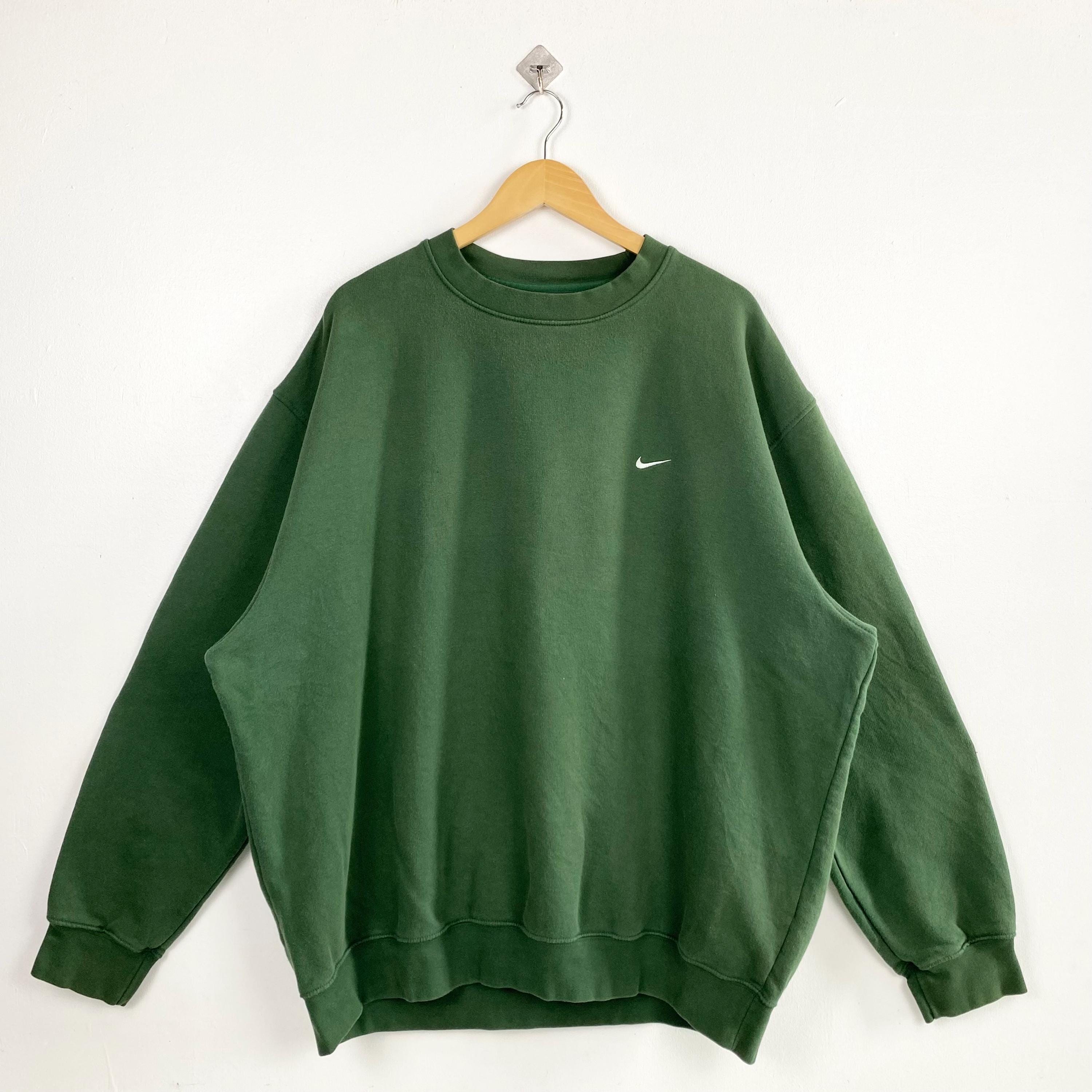 Vintage nike green sweatshirt - Etsy 日本