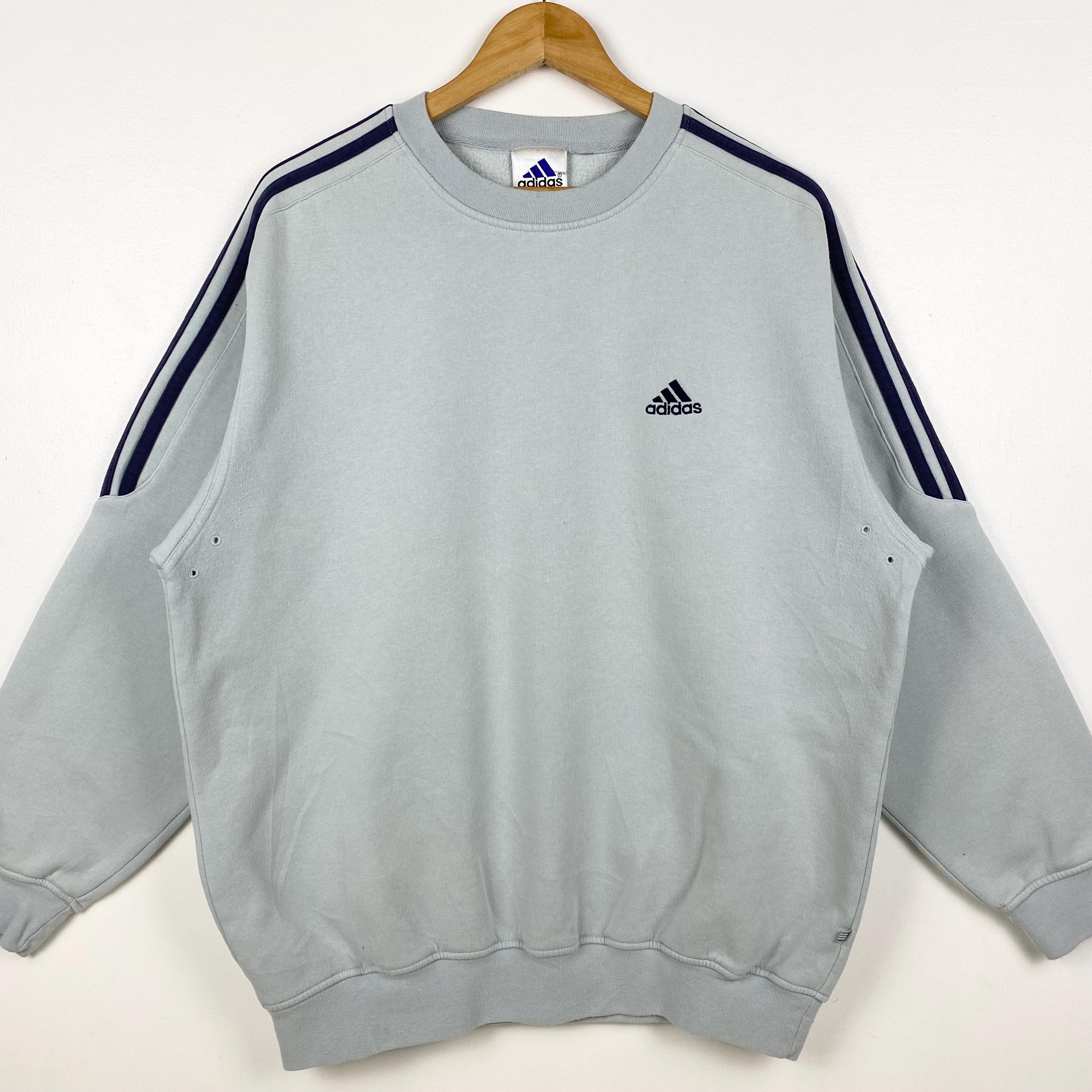 Baby blue adidas sweatshirt online