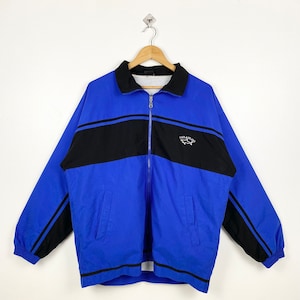 Vintage Paul and Shark Windbreaker Embroidery Logo Blue Color Men’s M