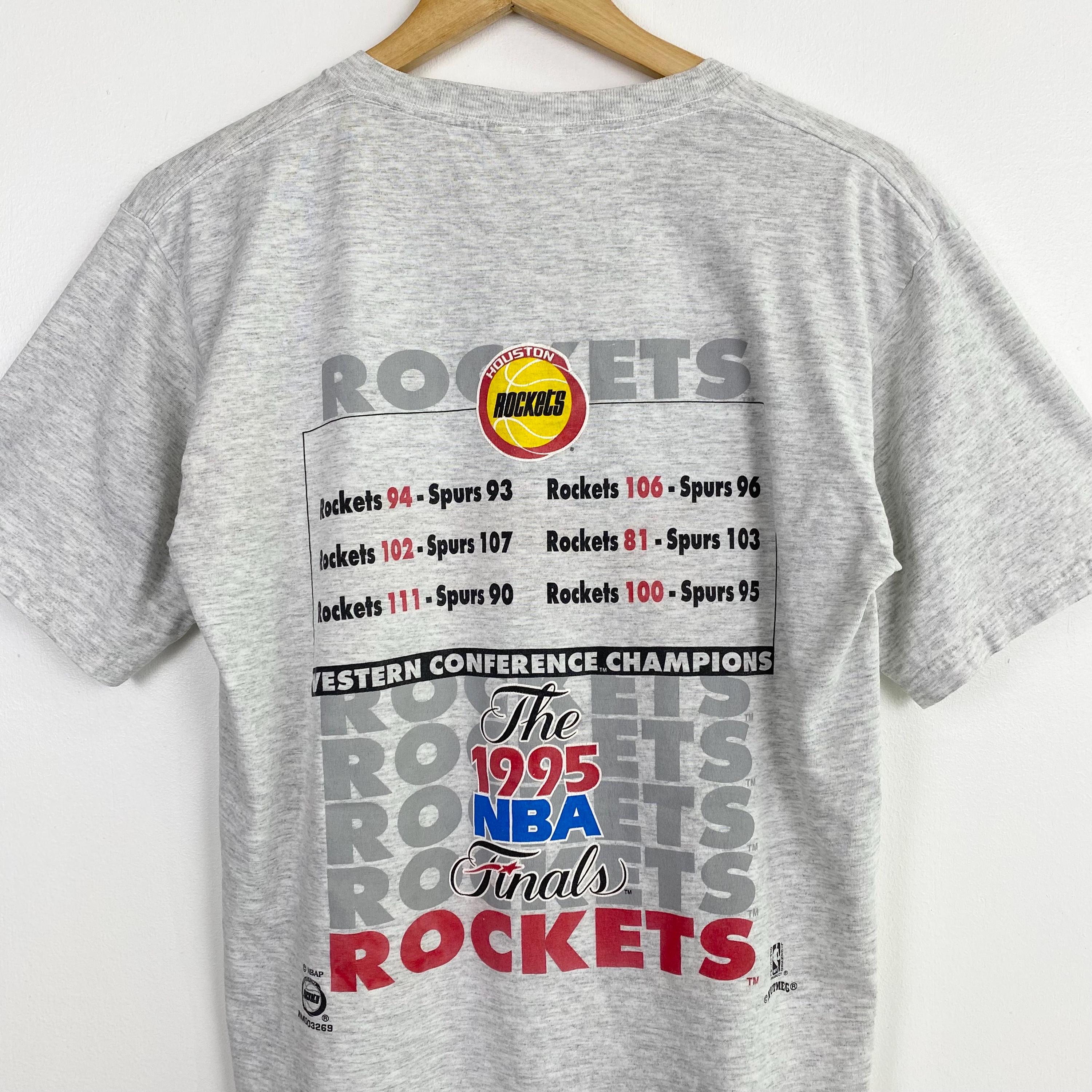 90s NBA HOUSTON ROCKETS Tシャツ アート USA バスケ 90s NBA Houston 'rockets' T-shirt Print Logo Grey Color Men's L - Etsy