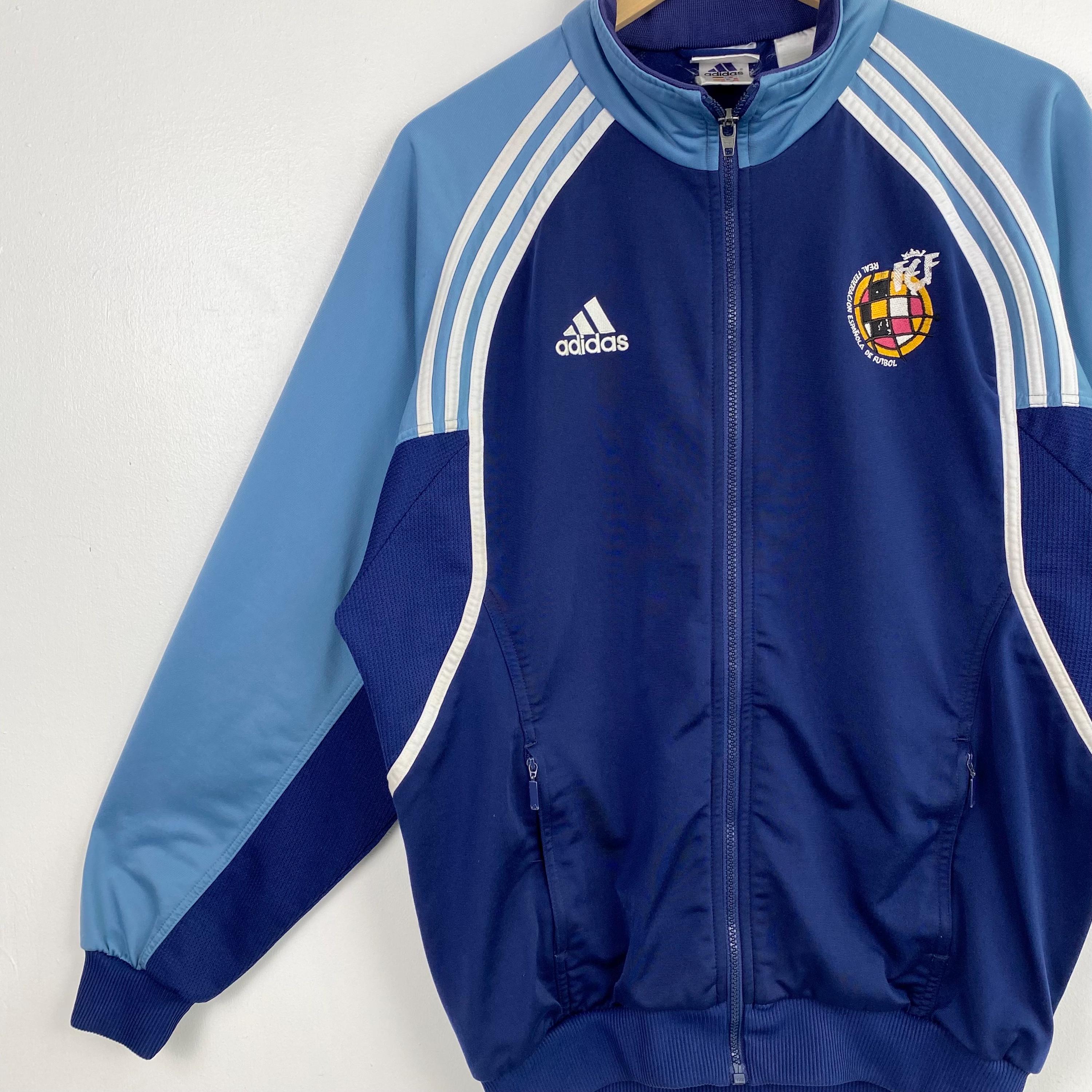 Vintage 'spain' National Football Team Track Top Jacket Embroidery