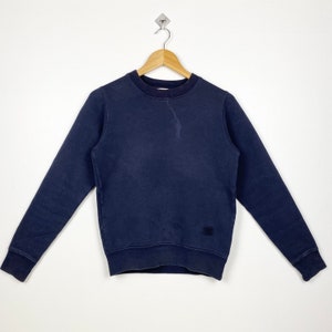 Acne Studios Crewneck Sweatshirt Embroidery Logo Blue Color Men’s XS