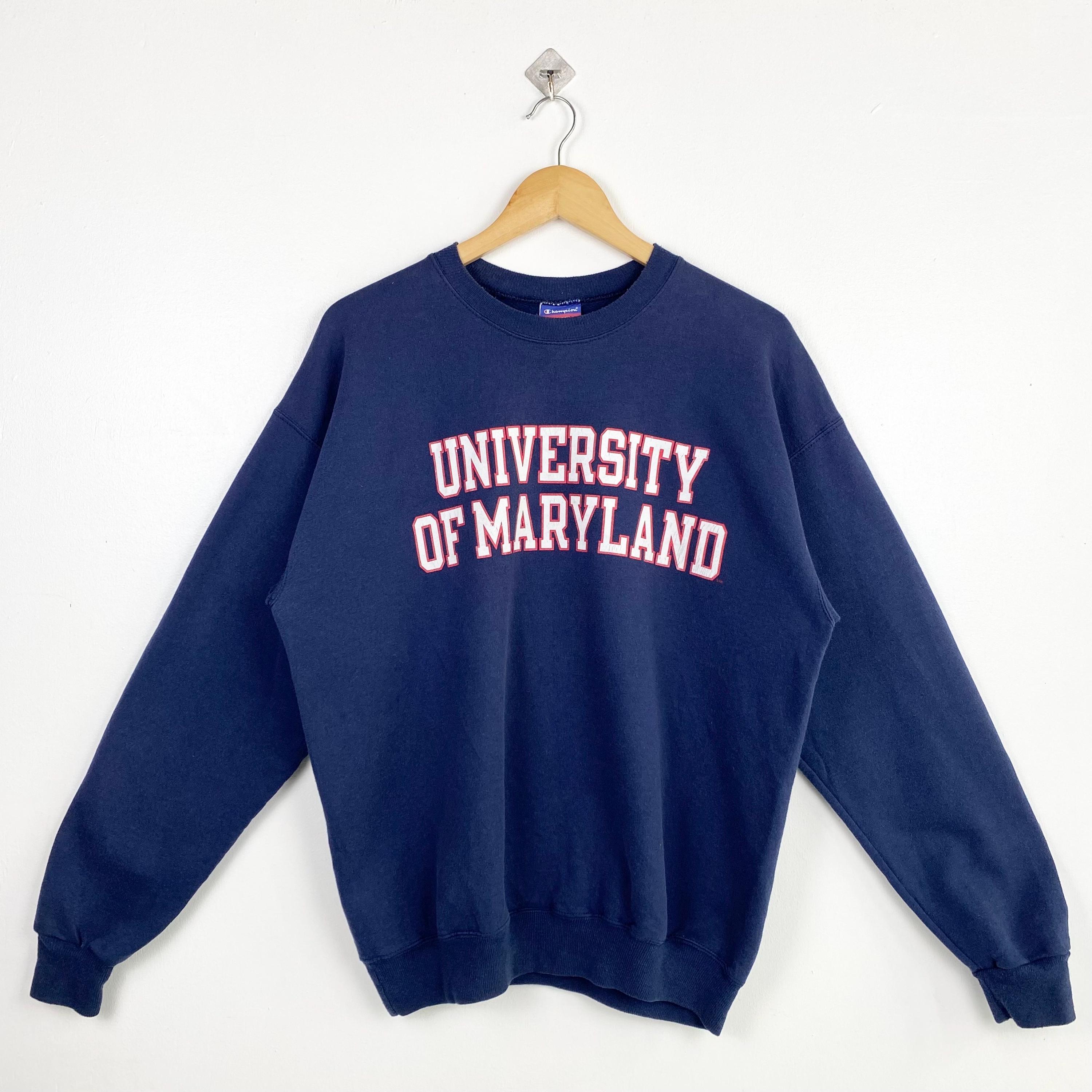 【MODERNIF】Maryland Lettering Sweatshirt Maryland Sound Industries Sweatshirt – Jalen Ngonda