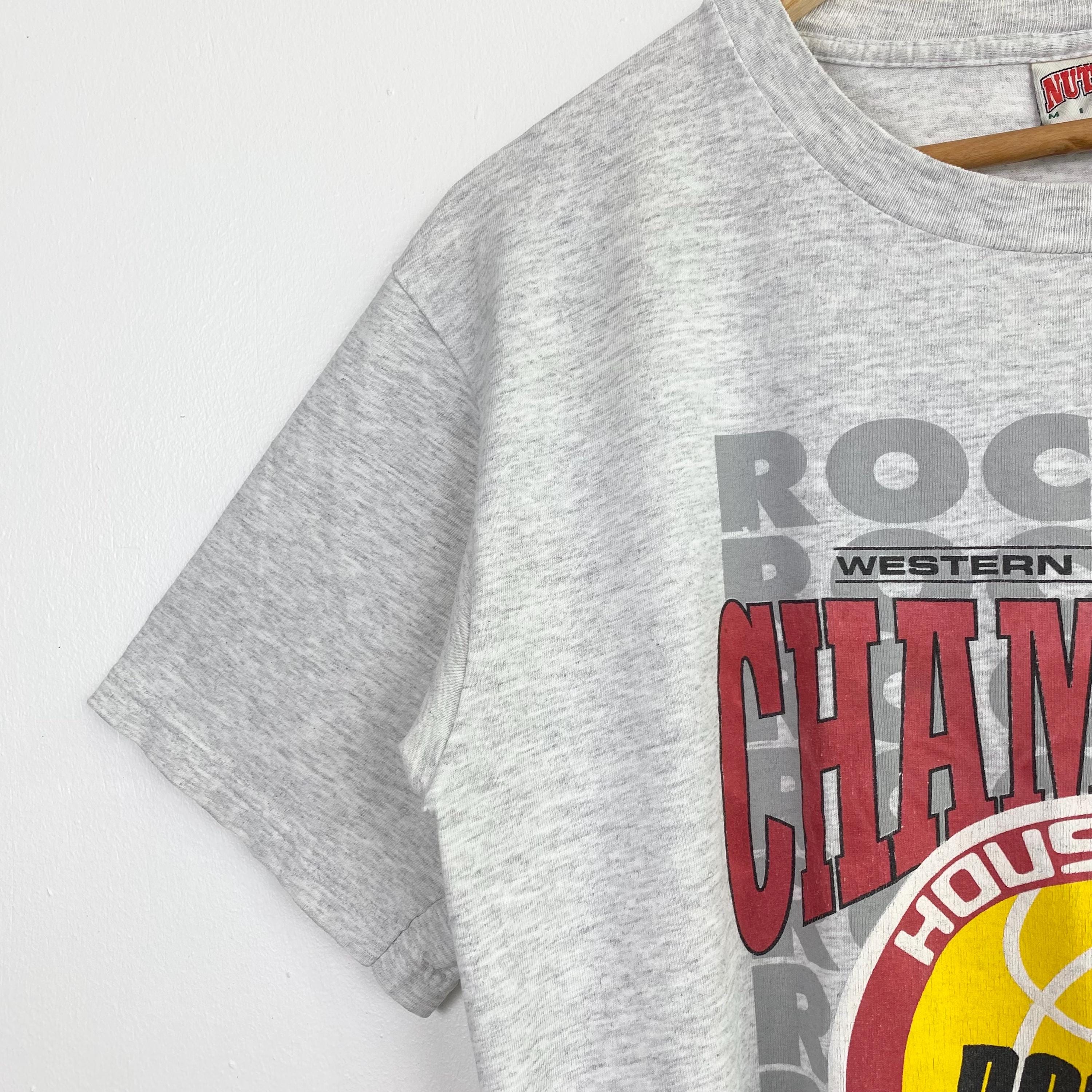 90s NBA Houston 'rockets' T-shirt Print Logo Grey Color Men's L - Etsy