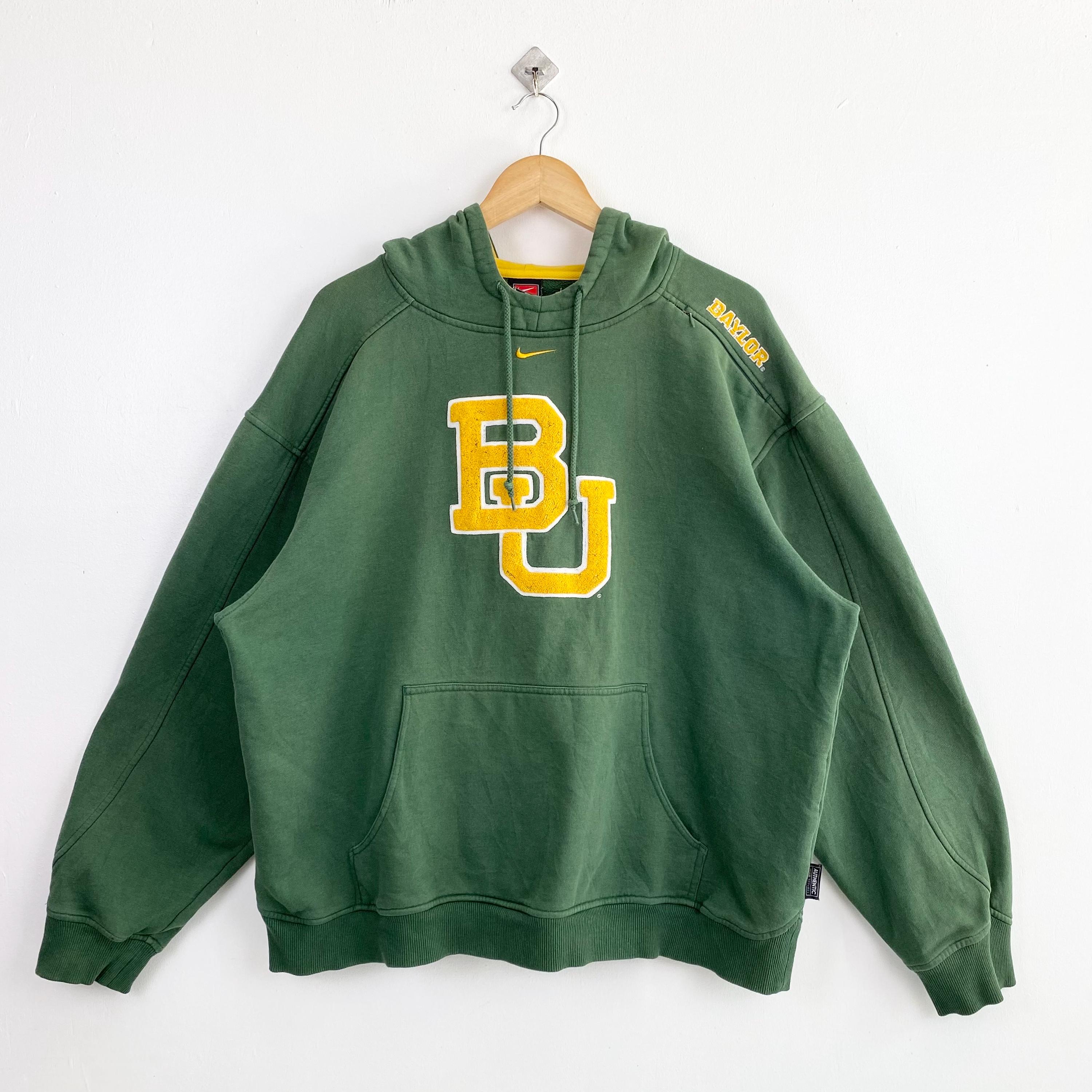 Vintage Nike X NCAA Baylor University 'bears' Hoodie Embroidery