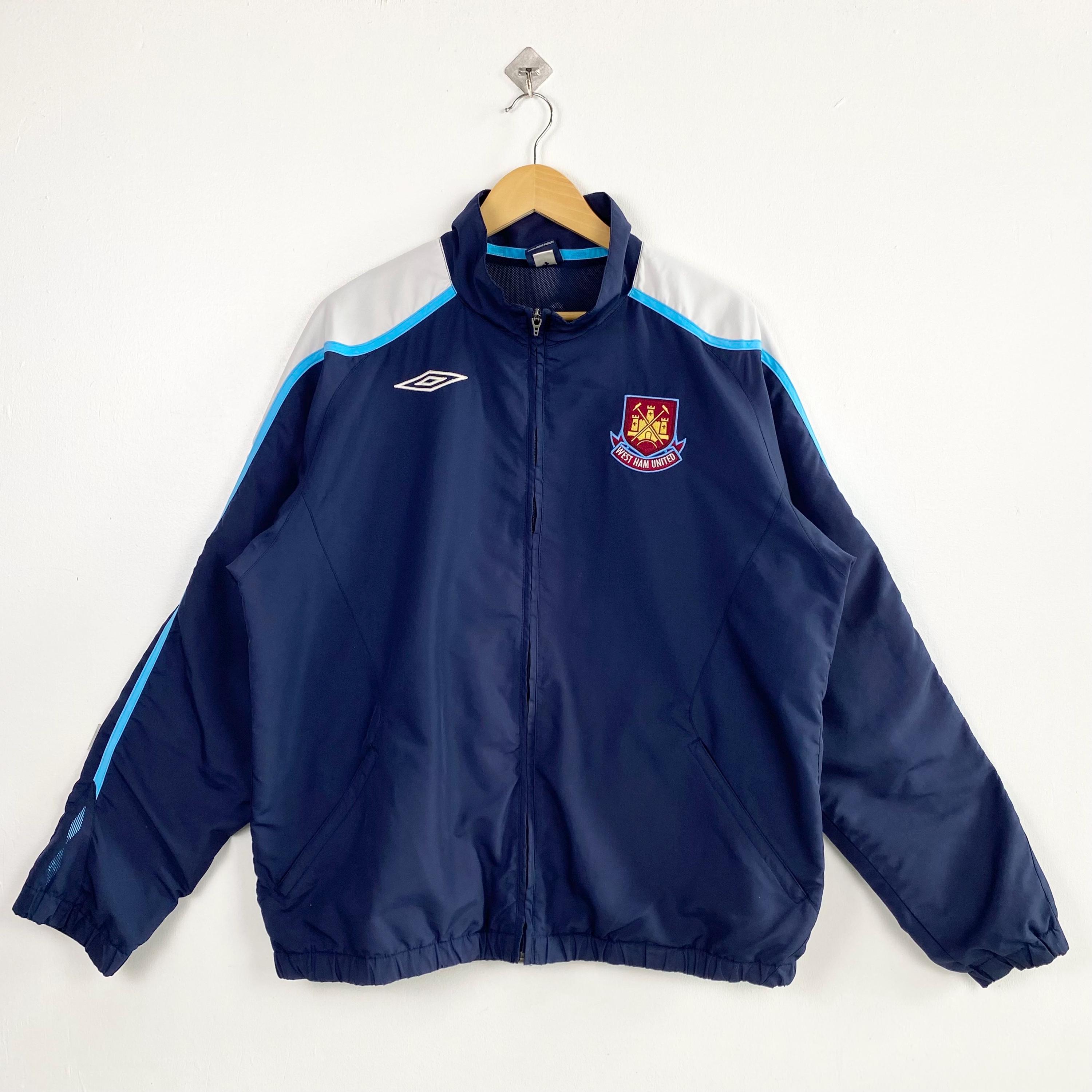 Vintage West Ham United Jacket - Umbro - Distressed - Embroidery