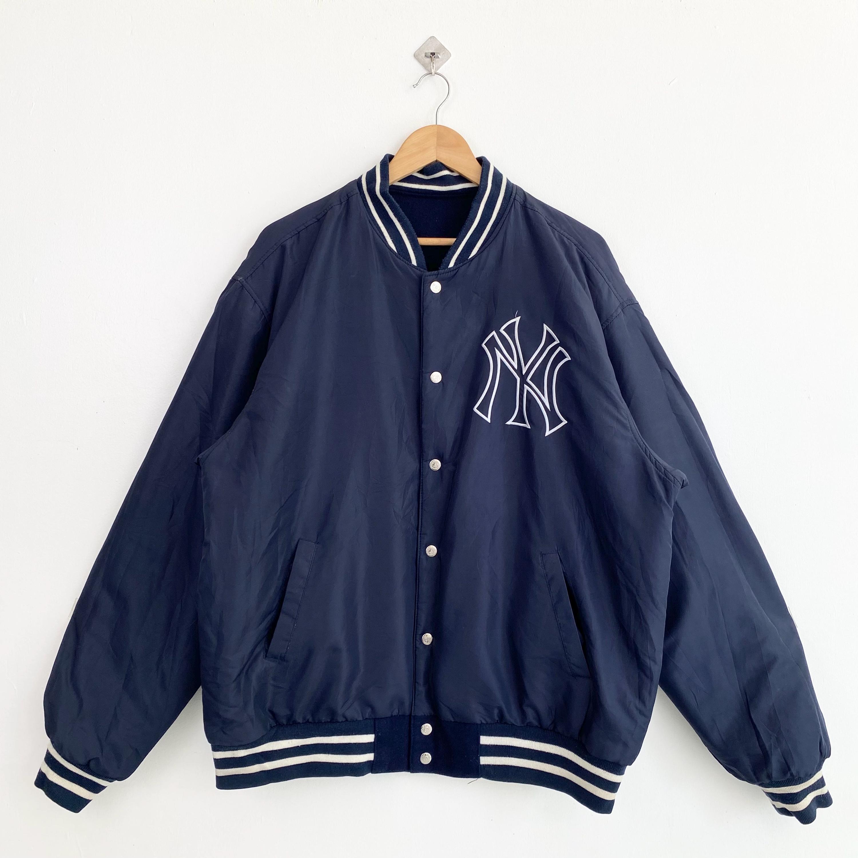 New York Yankees ジャケット ネイビー Full-Zip Lightweight Vintage Logo New York Yankees Navy