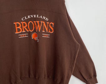 BROWNS NFL 90s vintage スウェット Vintage Cleveland Browns Crewneck Sweatshirt - Retro Browns