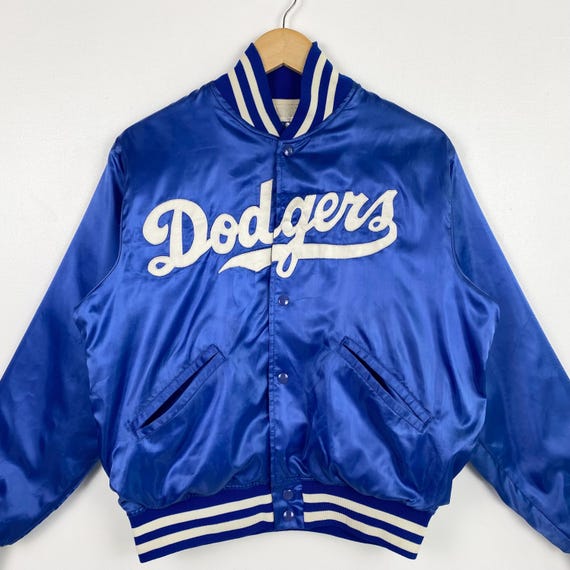 80s Distressed MLB Los Angeles 'dodgers' Satin Jacket Patch