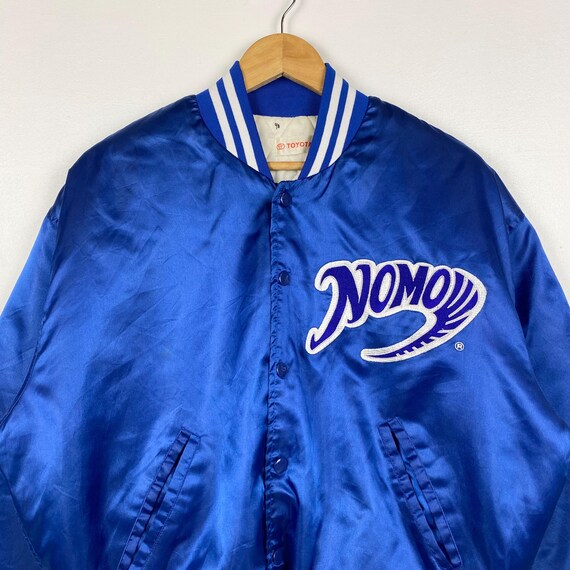 90s MLB Los Angeles Dodgers 'hideo Nomo' Satin Jacket Embroidery