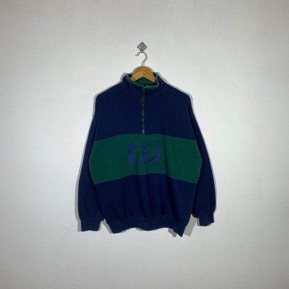 Vintage 1990s Bugle Boy Cream Knit Sweater Gem Vintage 1990s Bugle Boy Cream Knit Sweater Gem