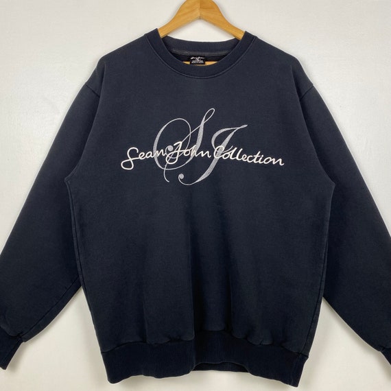 Vintage Sean John Collection Crewneck Sweatshirt Embroidery
