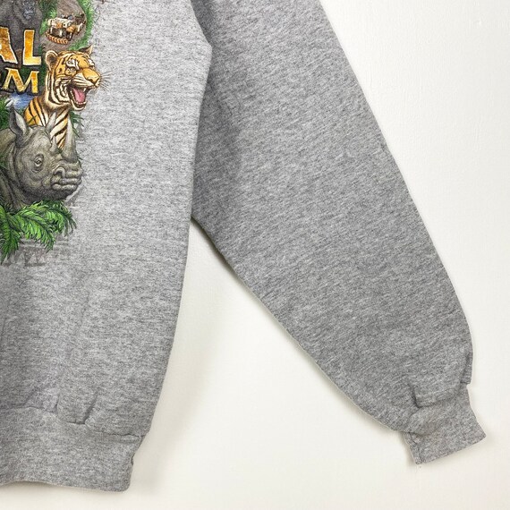 Disney Animal Kingdom Crewneck Sweatshirt Print Logo … Gem