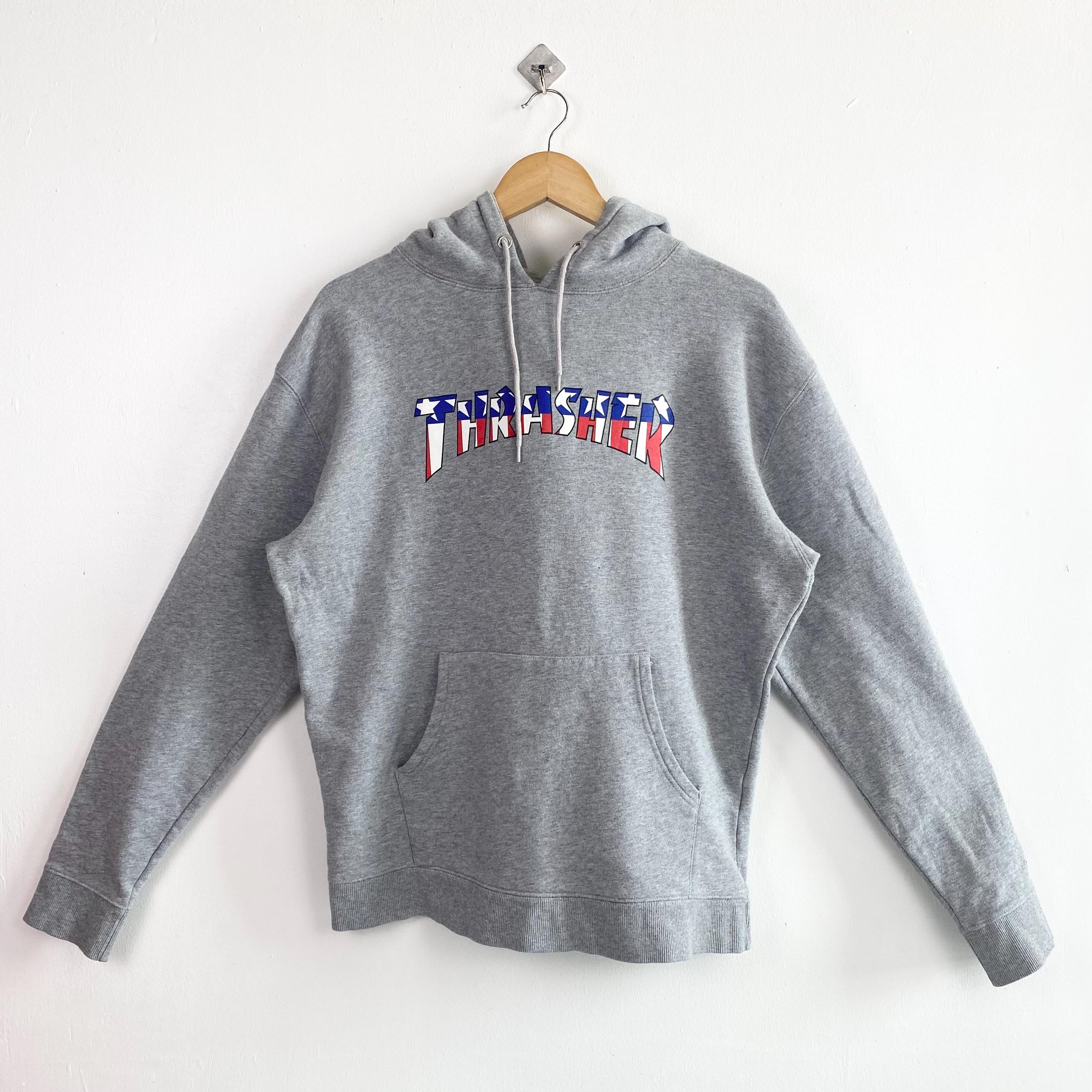Thrasher X Starter Hoodie Print Logo Grey Color Men's L - Etsy Israel