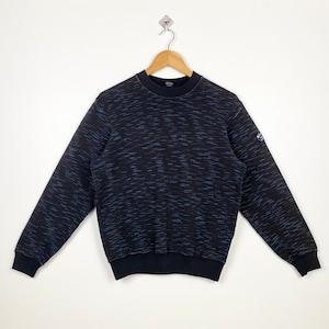 90s Adidas Club Crewneck Sweatshirt Patch Logo Black Color Men’s M