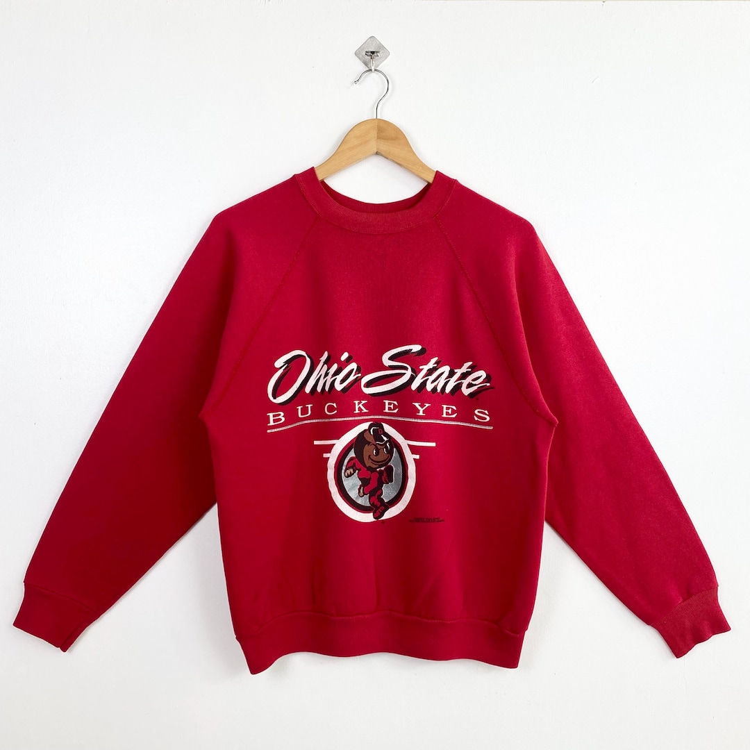 90s NCAA Ohio State University 'buckeyes' Crewneck Sweatshirt