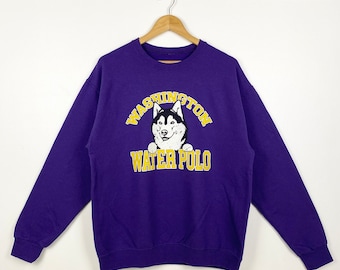 Felpa girocollo con stampa logo pallanuoto dell'Università di