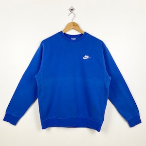 royal blue nike crewneck
