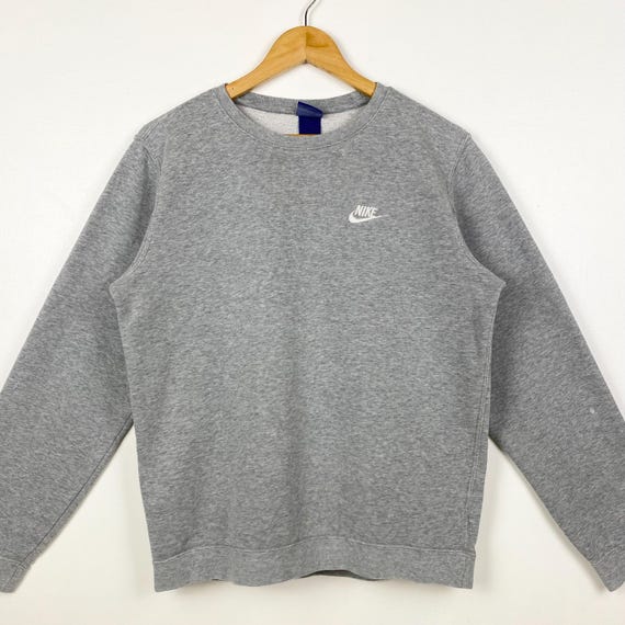 crewneck nike grey