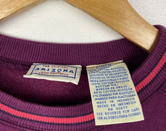 Vintage Arizona Jean Company Crewneck Sweatshirt Embroidery Logo