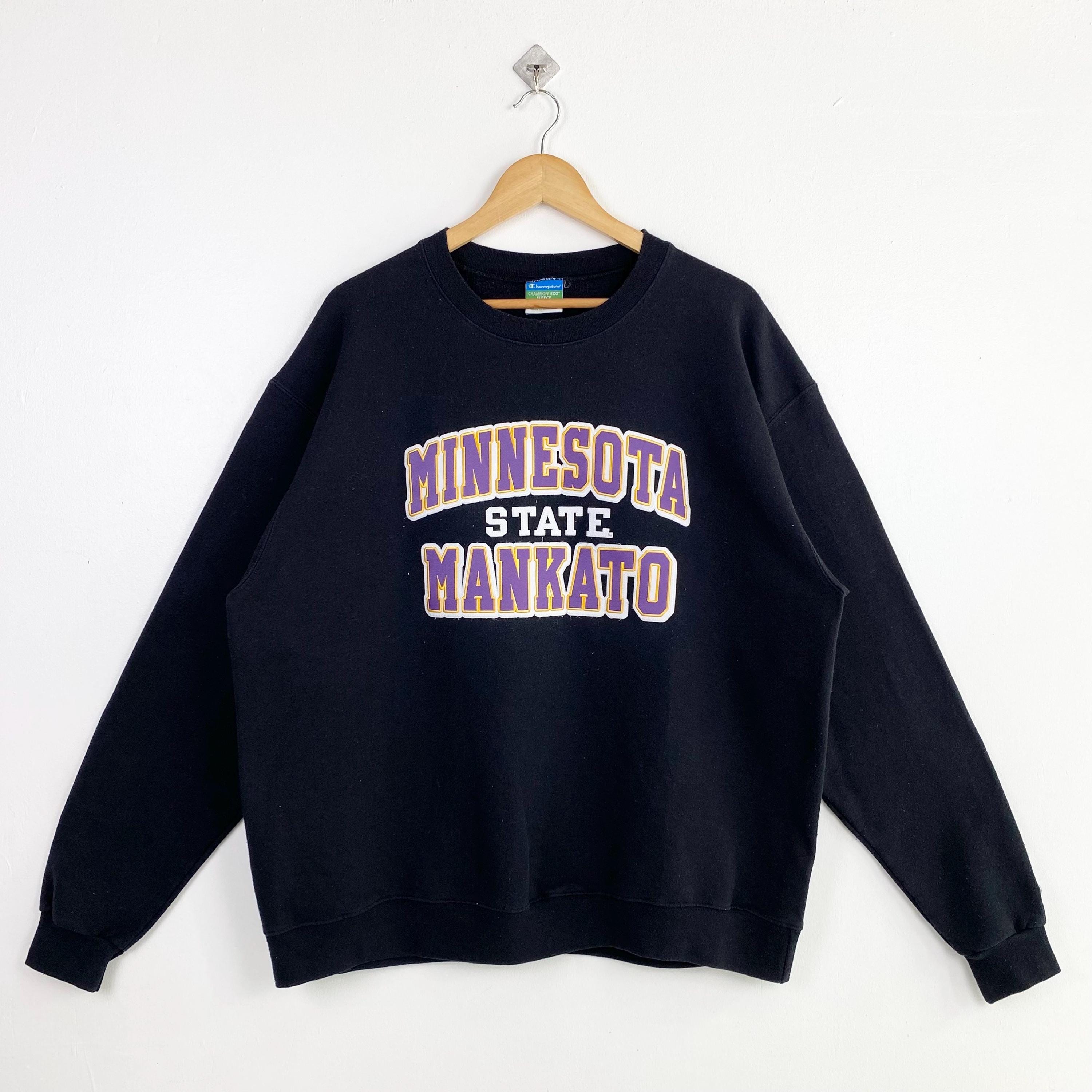 ミネソタステートマーベリックス ビッグロゴ カレッジ 袖太 フーディー Vintage NCAA Minnesota State University, Mankato 'mavericks