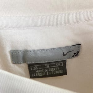 Vintage Nike Crewneck Sweatshirt - Embroidery Logo - White Color - Men’s XL image 6